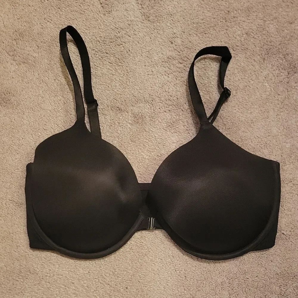 PINK Victoria's Secret Front Clasp T Shirt Bra Sz 38DD